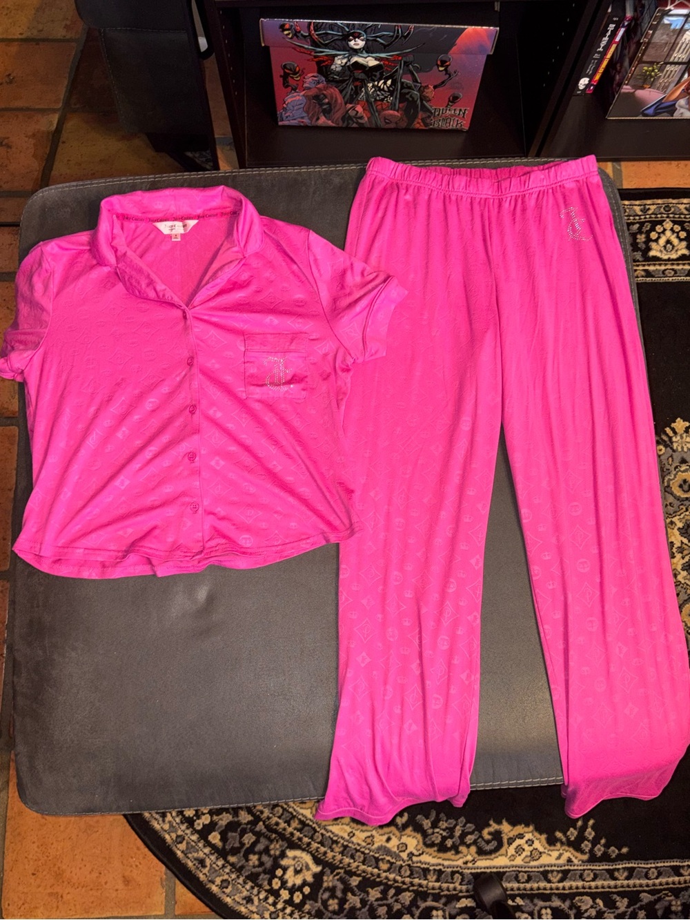 Juicy Couture Bling Hot Pink Sleep Set